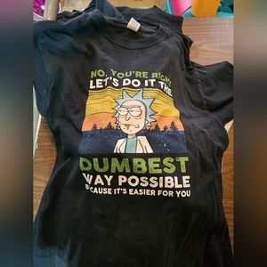Rick and Morty tee